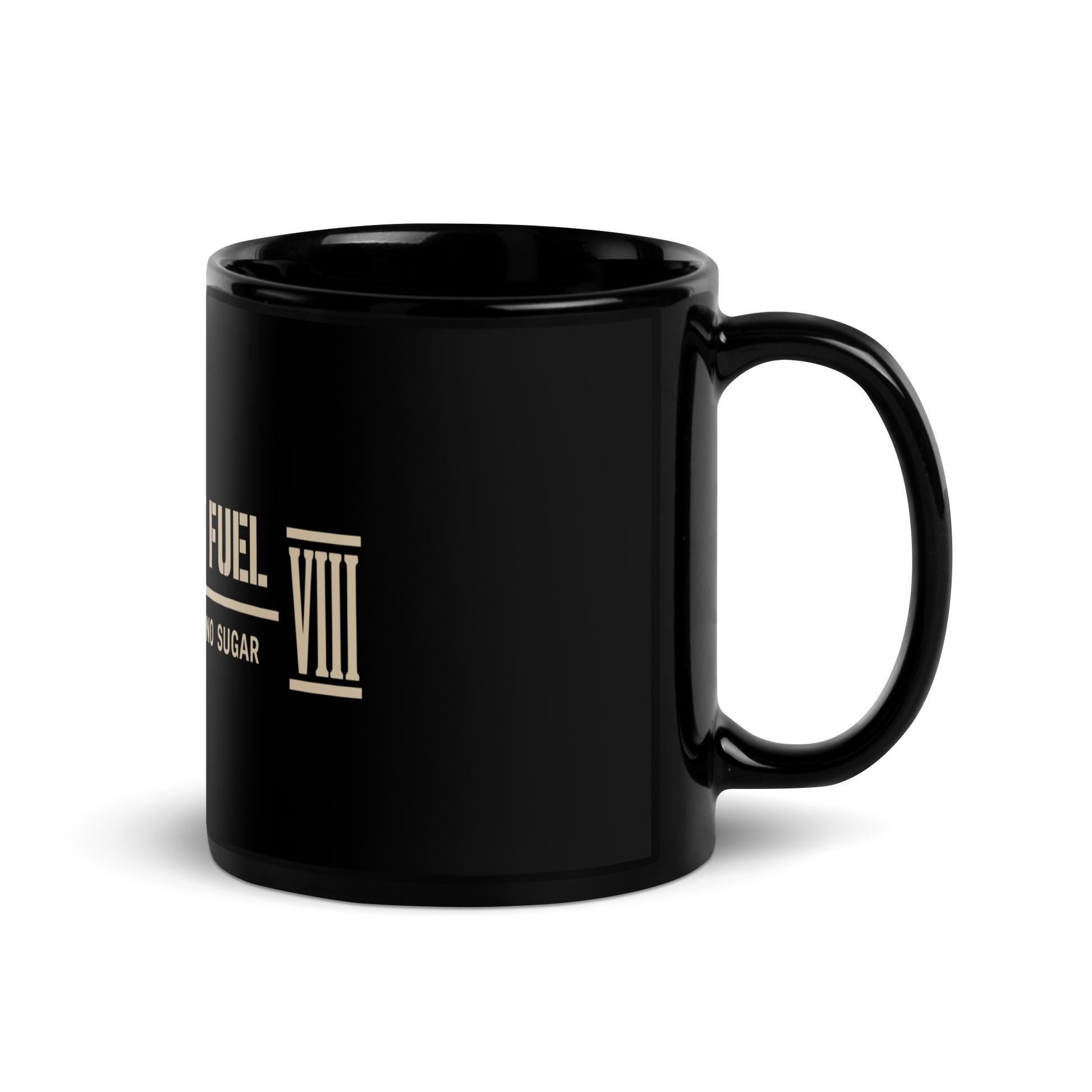 Race Day Fuel Mug 11oz handle right view — Eighth Station